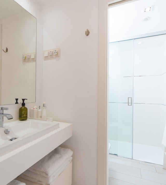 Resa Estates apartment for sale in Ibiza marina botafoch modern bathroom sink .jpg